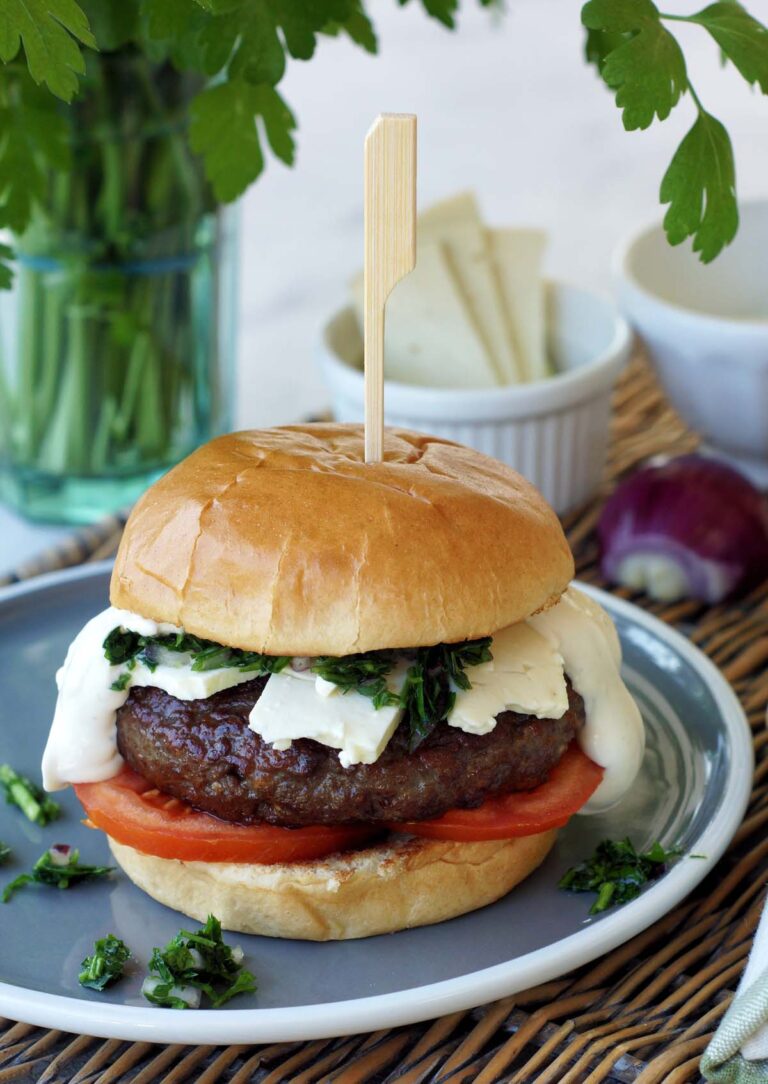 Rezept für Fusion Burger East-West