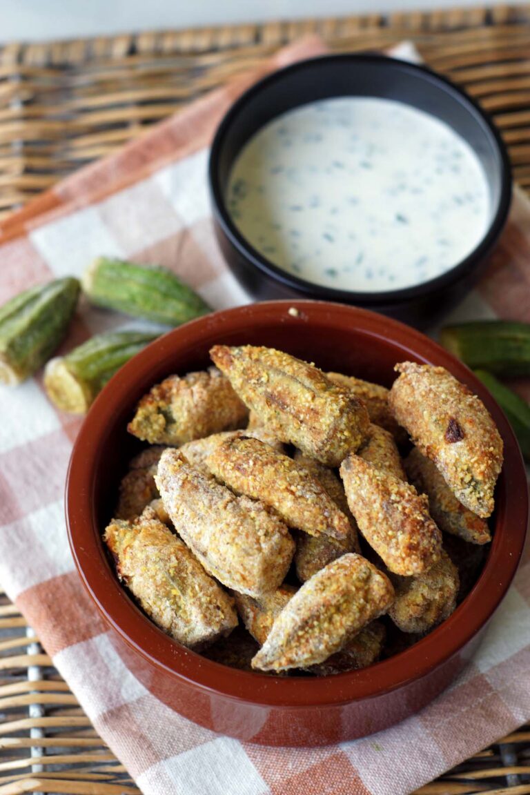 Rezept für Fried Okra aus dem Airfryer