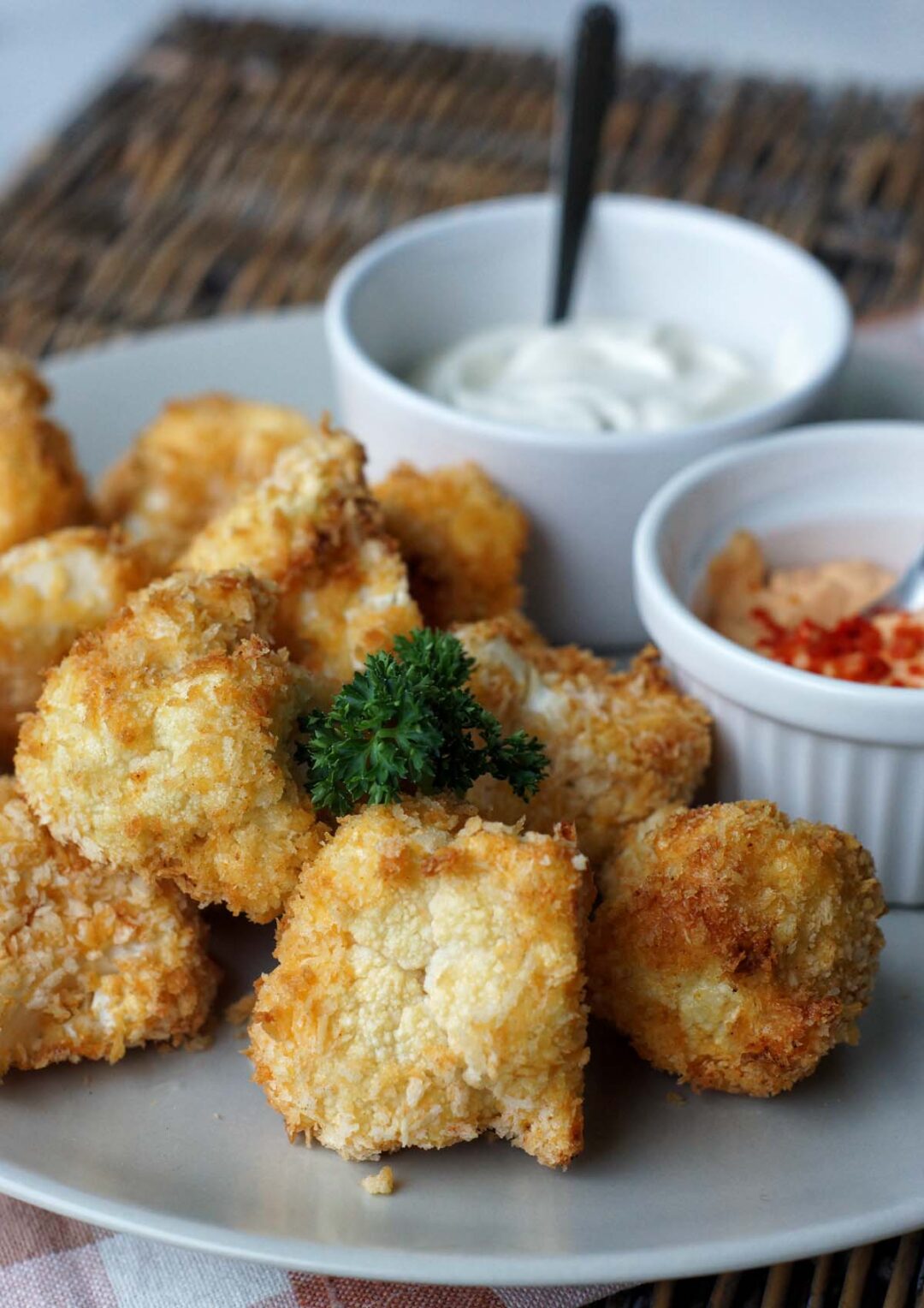 USA-Rezept für Cauliflower Nuggets (Airfryer)
