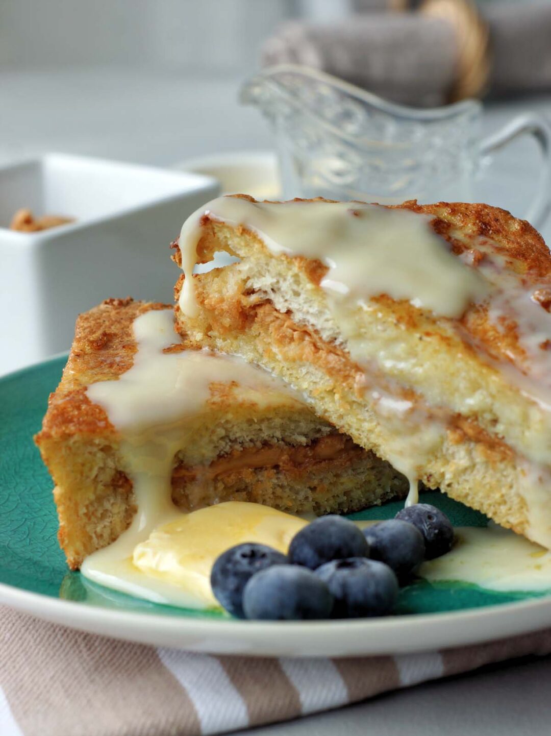 Amerikanisches Rezept für Peanut Butter French Toast