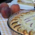 Amerikanisches Rezept für Peaches and Cream Pie