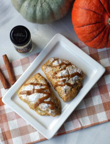 Schnelles Rezept für amerikanische Pumpkin Scones