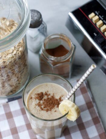 Schnell zubereiteter Banana Breakfast Smoothie