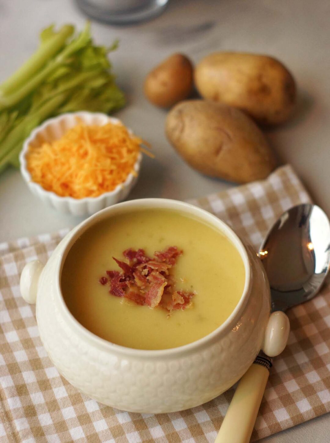 Amerikanisches Rezept für Potato Cheese Soup