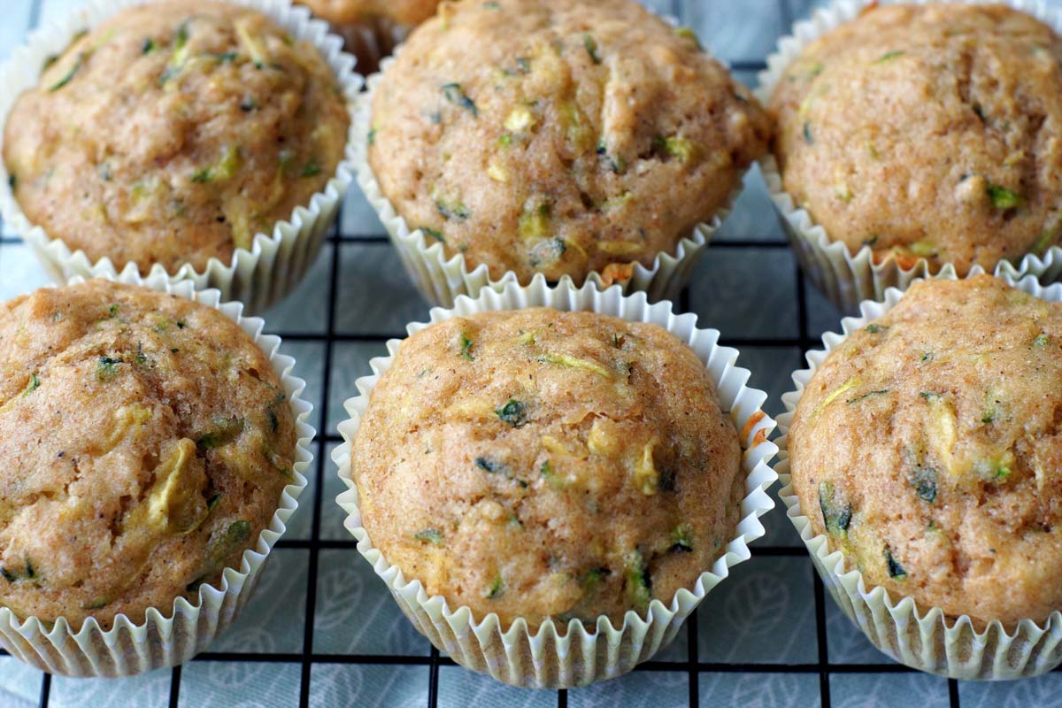 Zucchini Muffins USA Rezept