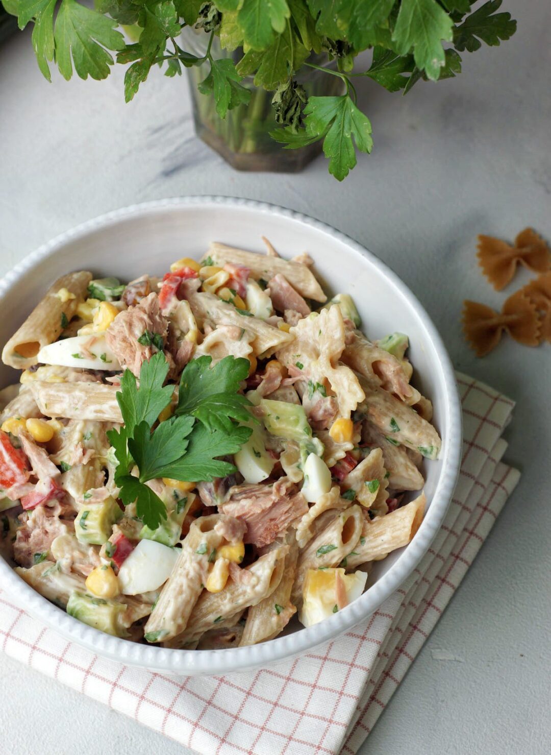 Amerikanisches Rezept für Tuna Pasta Salad