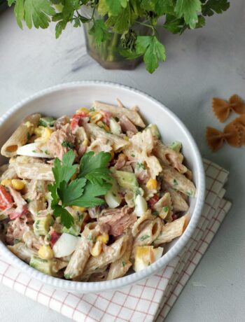 Amerikanisches Rezept für Tuna Pasta Salad