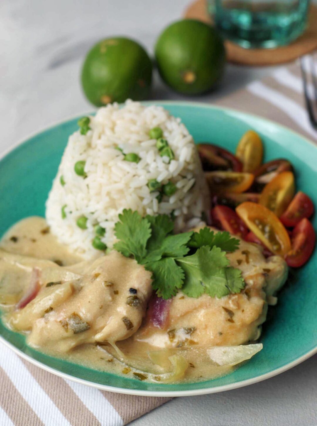 Amerikanisches Rezept für Cilantro Lime Chicken