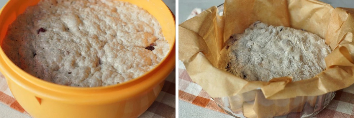 Teig für Cranberry Nut Bread