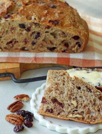 Amerikanisches Rezept für Cranberry Nut Bread aus dem Dutch Oven