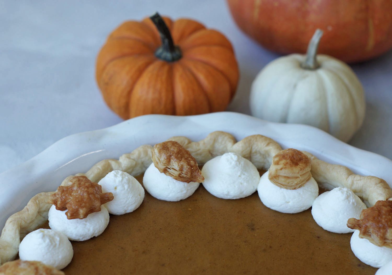 Amerikanisches Rezept für einfachen Pumpkin Pie zu Tahnksgiving